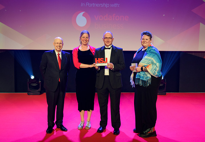 Royal Devon wins Towards Net Zero award at HSJ Awards