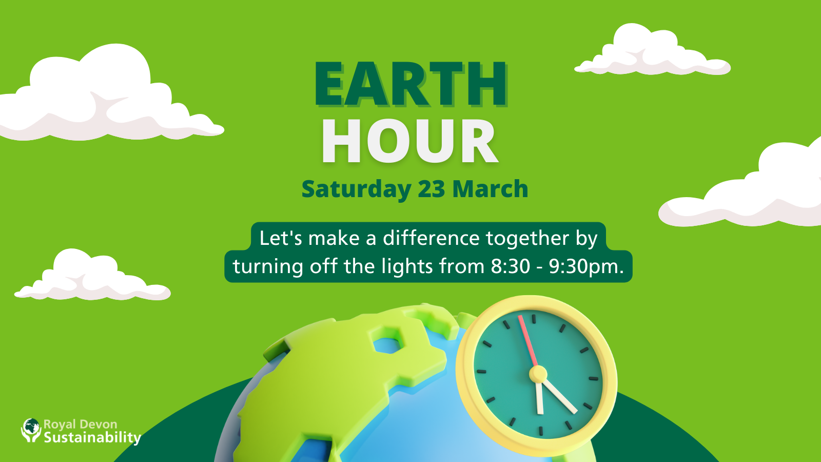 23 March 2024: Earth Hour