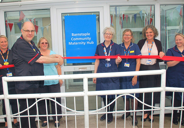 Official opening of Barnstaple Community Maternity Hub
