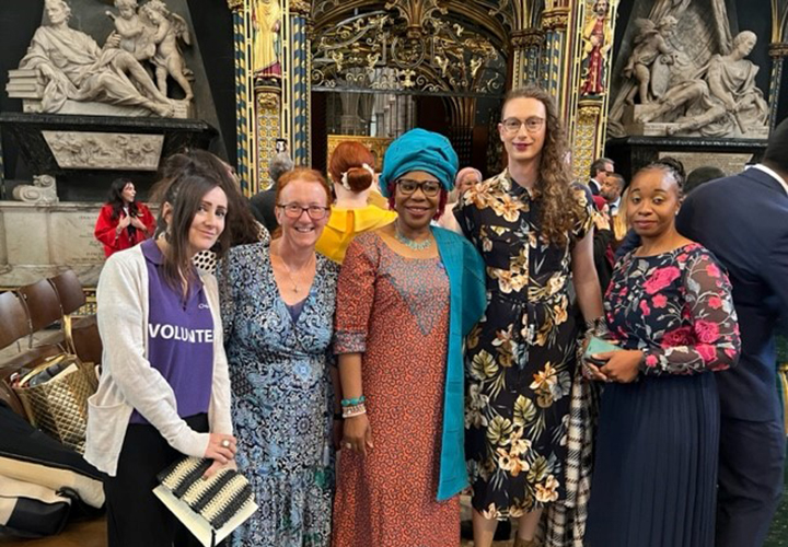 Five colleagues from the Royal Devon attend special service at Westminster Abbey to celebrate NHS 75