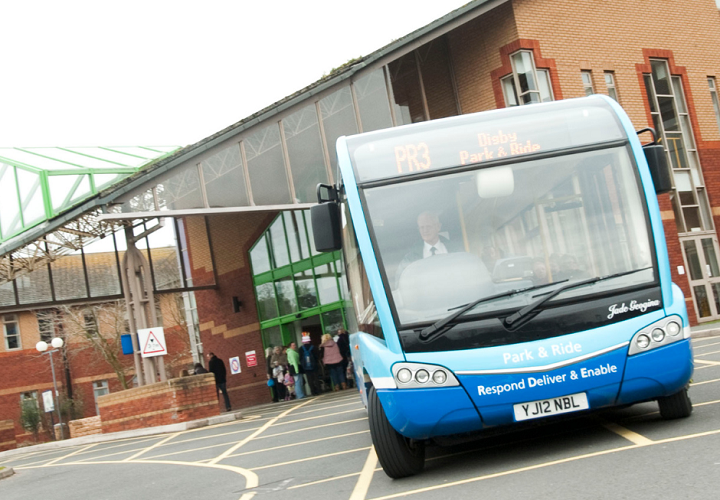 Have you tried our Wonford Park and Ride service?