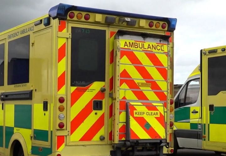 Ambulance service industrial action