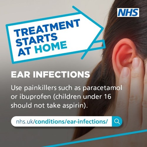treatment starts at home - ear infections