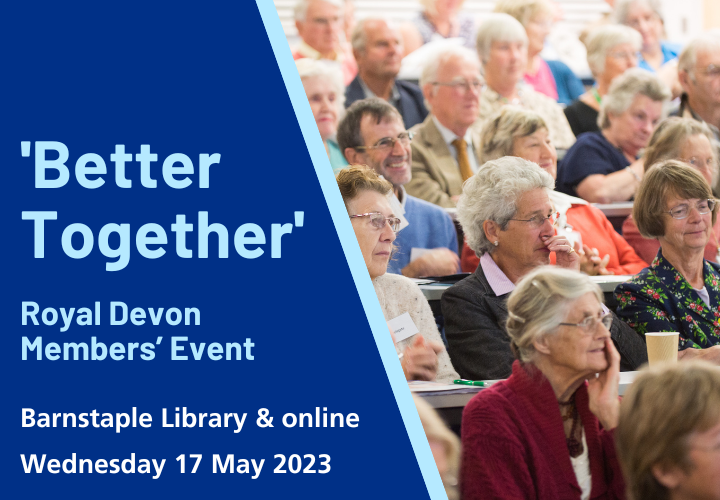 Have your say at our next public event 17 May 2023