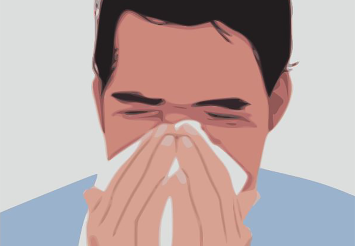 High levels of respiratory infections in the community and our hospitals